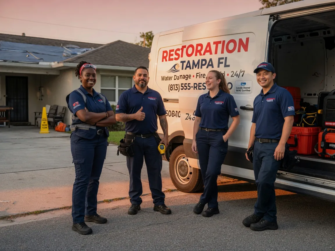 Water Damage Restoration company in Collins, WI